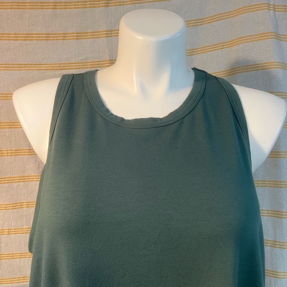 Green A New Day Tank Dress 2X Plus